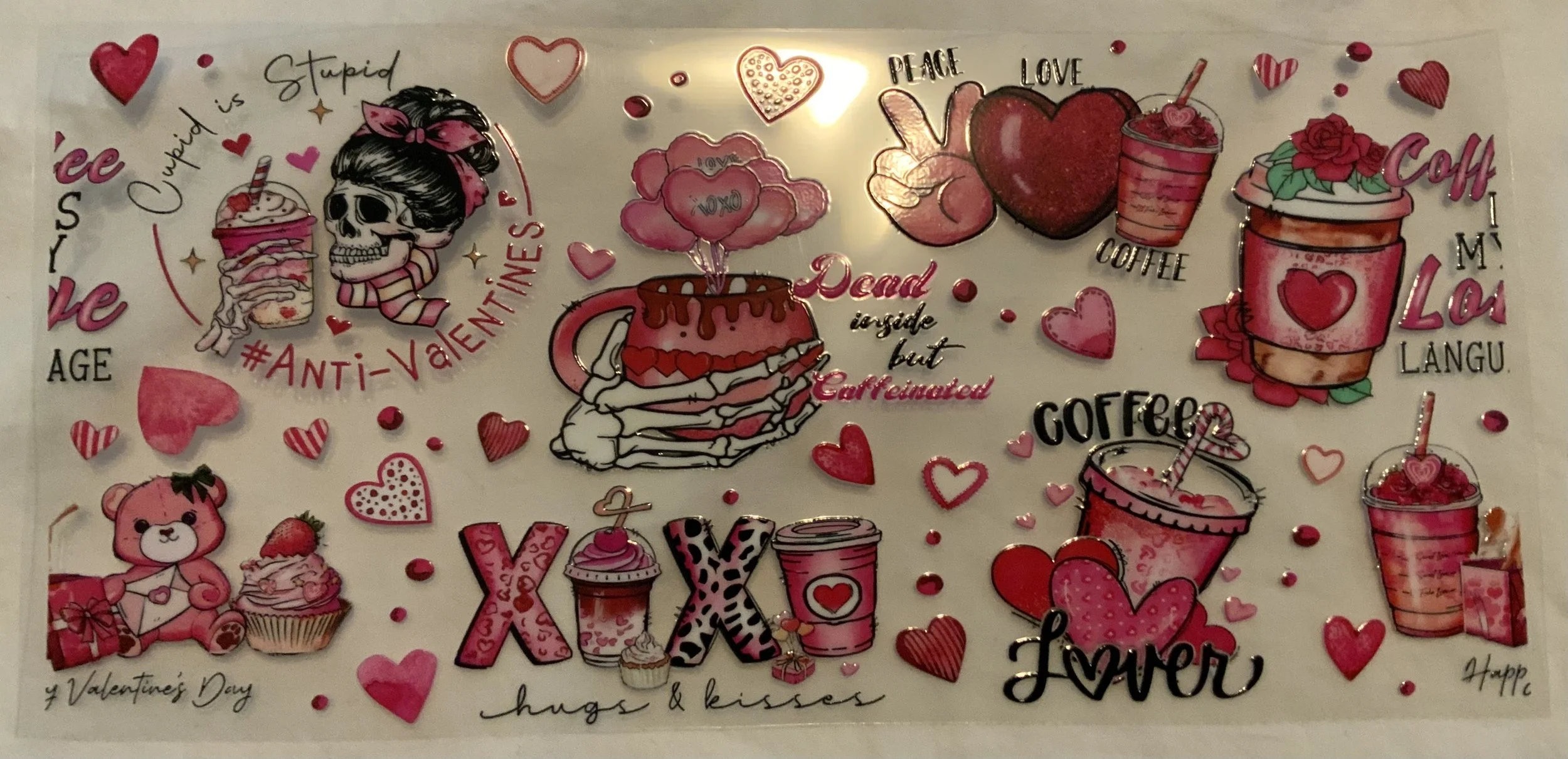 The Anti-Valentine 16oz cup wrap