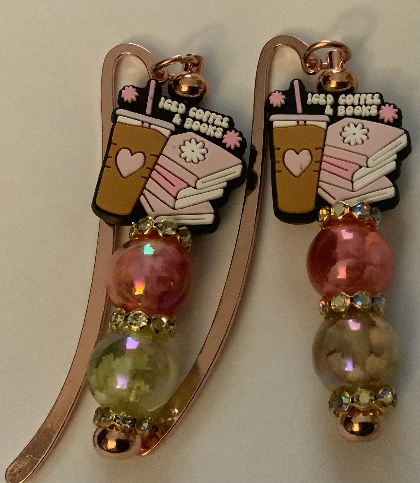 Iced Coffee &Books Bookmark