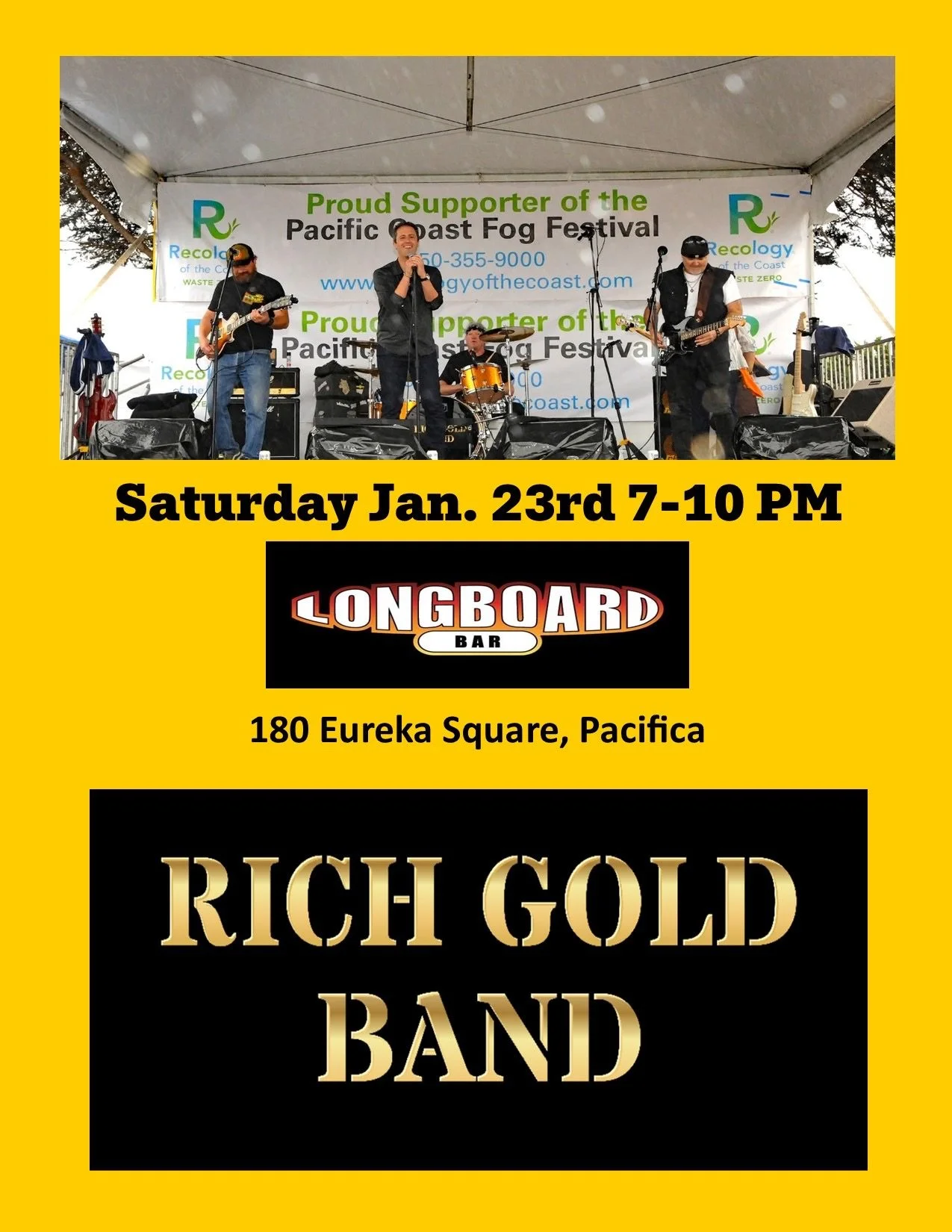 The Rich Gold Band: Free Show