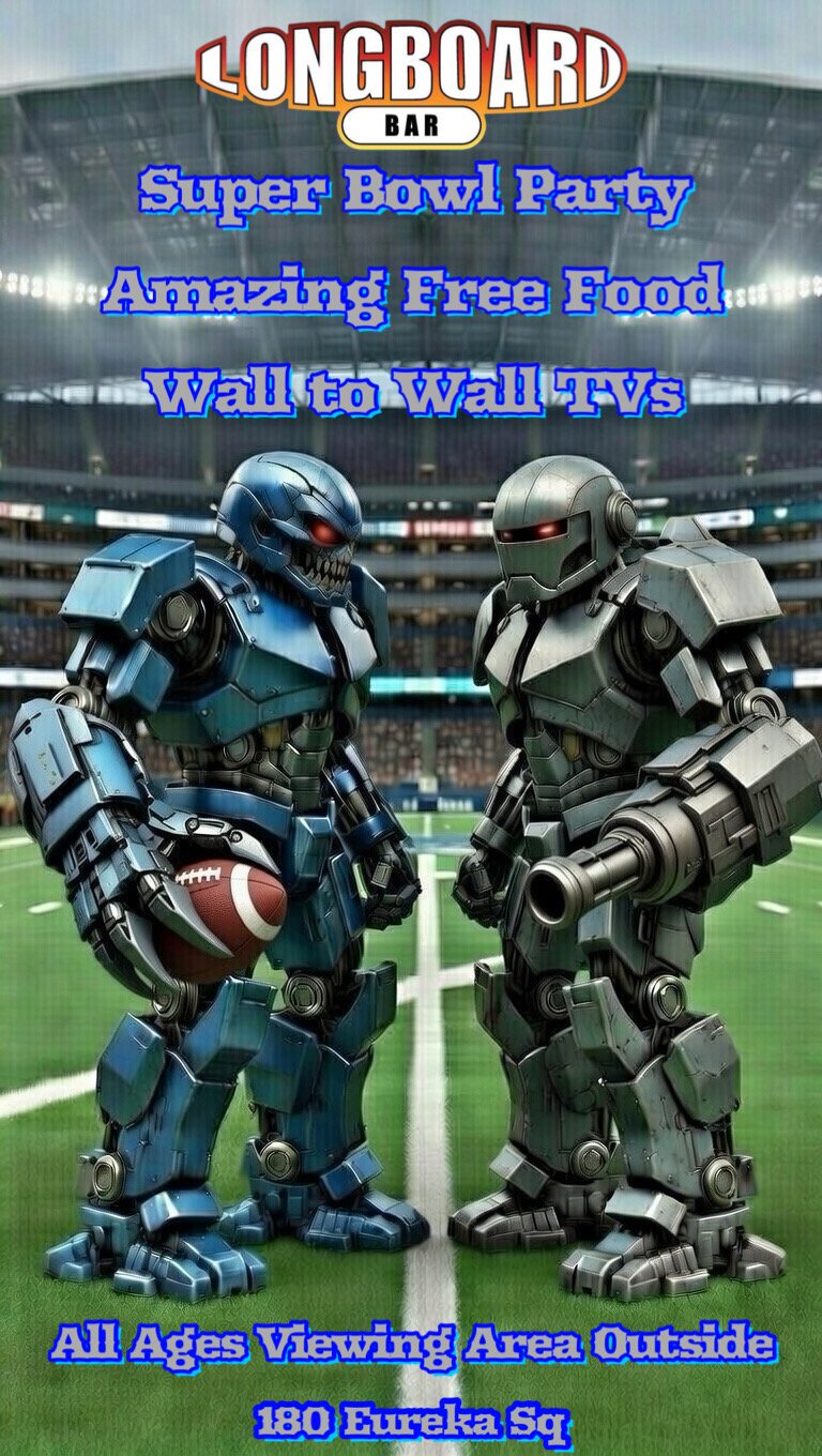 Super Bowl Watch Party and Free Food