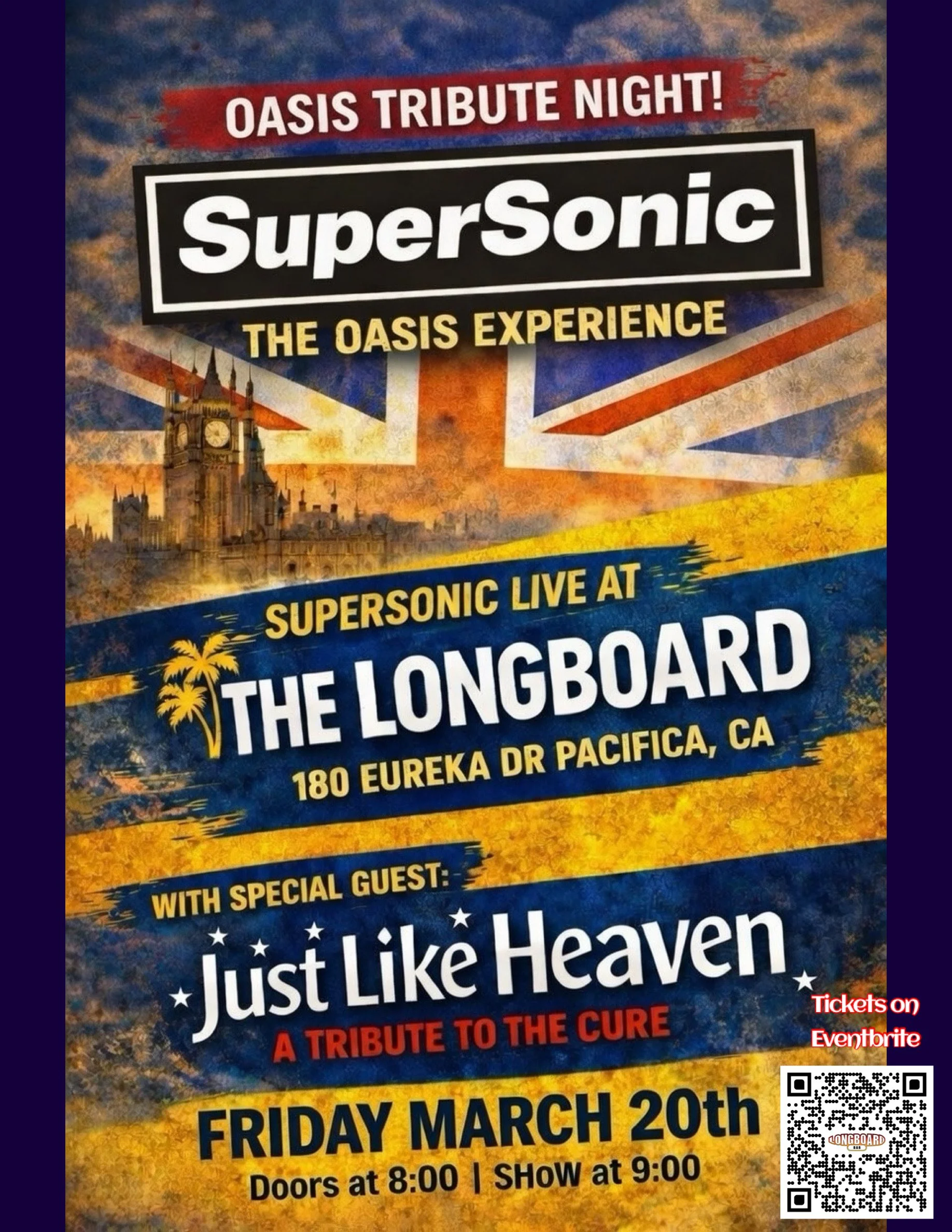 Oasis & The Cure Tribute 