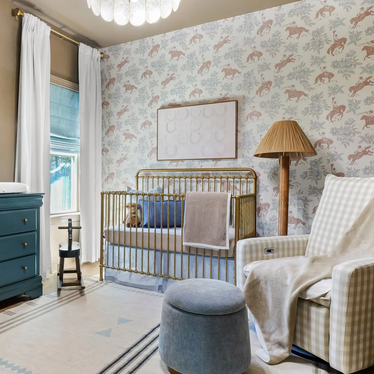 Sharing something so close to my heart 🤍

Designing this nursery for our baby felt different. I wanted it to feel like a true extension of our home. The same warmth, layered textures, and timeless details, just softened for this sweet new season.

A