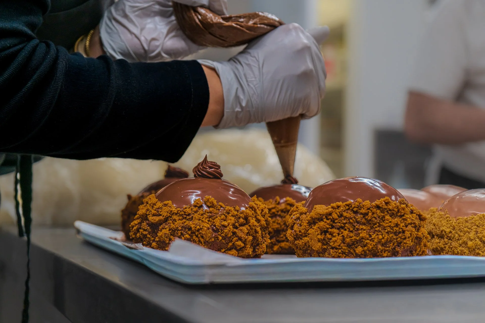 Freshly baked wholesale pastries from Krema Bakehouse, crafted daily for cafés and restaurants across Edinburgh