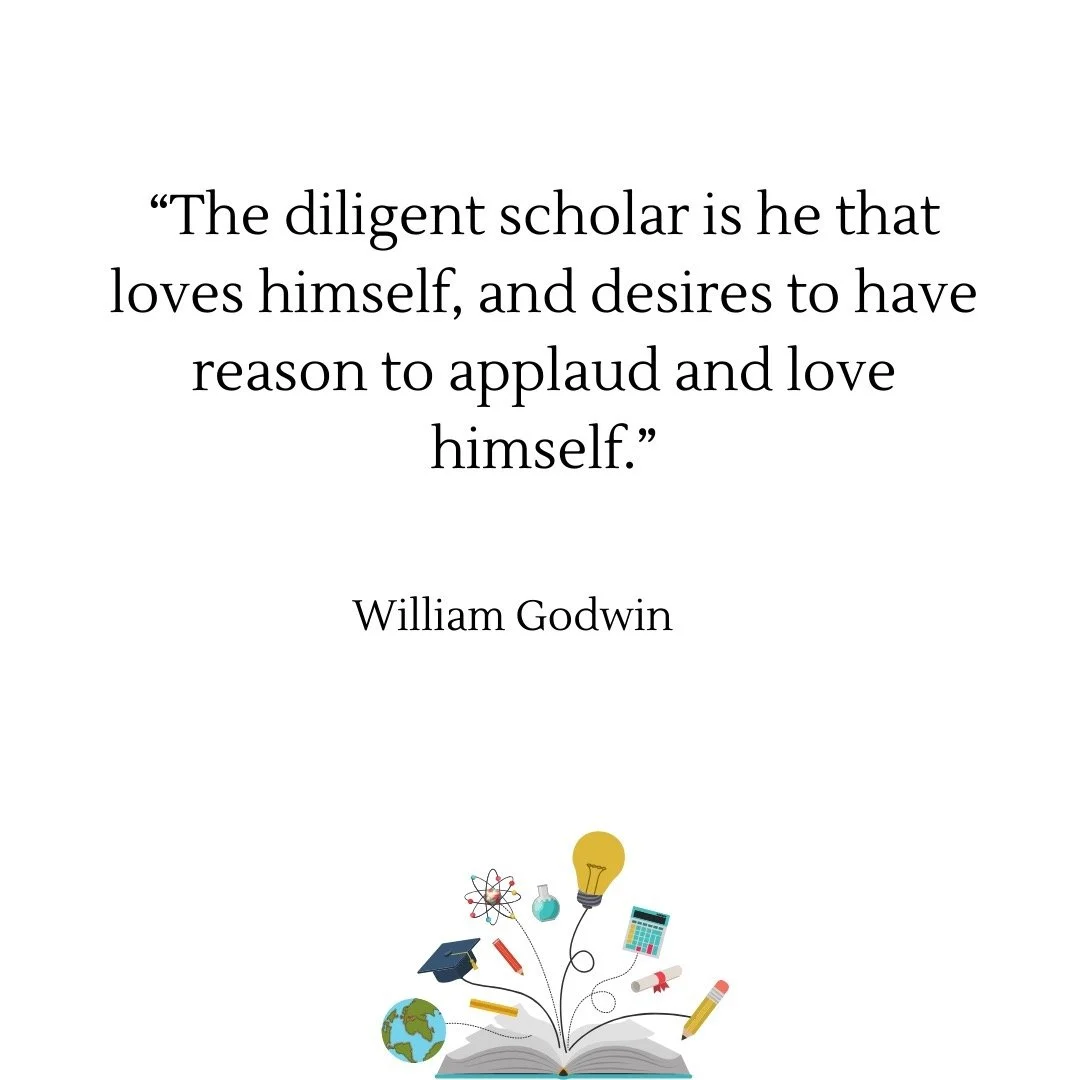 This quote suggests that a true scholar's motovation goes far beyond seeking external validation. A &quot;diligent scholar&quot; is someone who values self-respect and personal growth, so much so that they engage deeply in learning to become someone 
