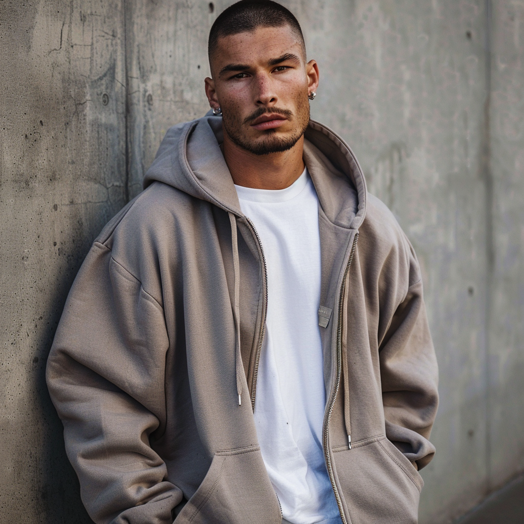 Titan - Oversized Zip Hoodie |  Digital Sewing Pattern