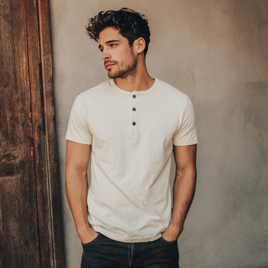 Henley - Slim Fit Short Sleeve | Digital Sewing Pattern