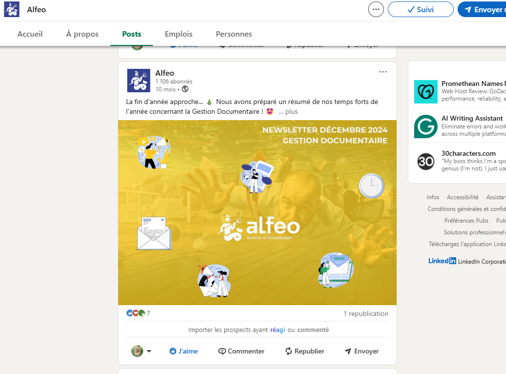 LinkedIn Communication — B2B Content Strategy