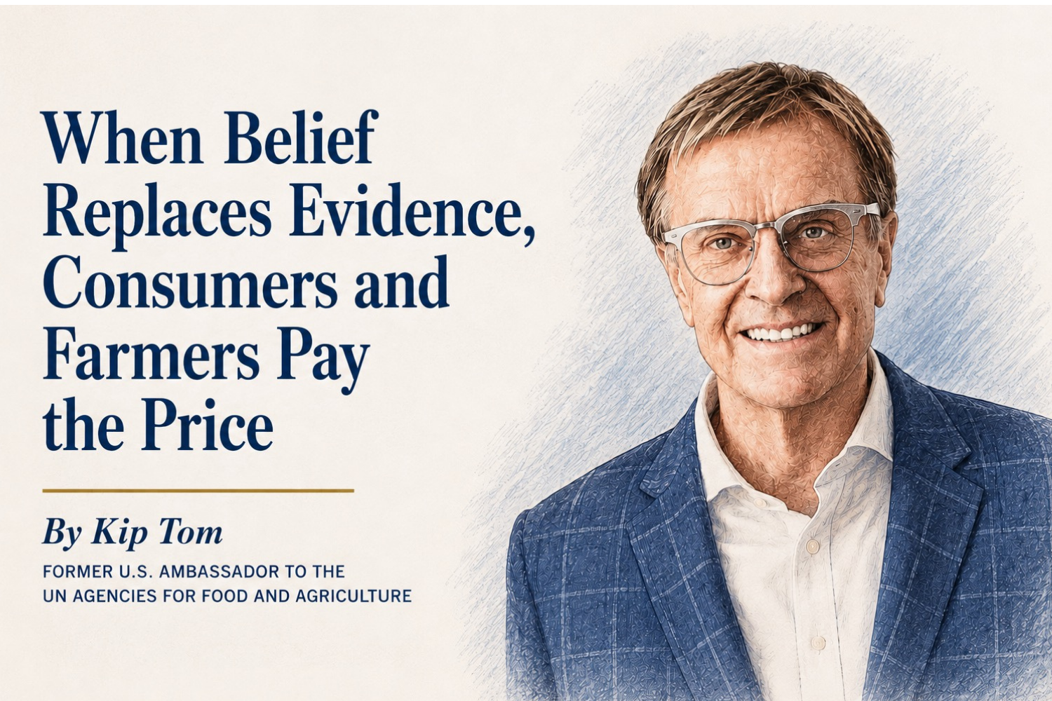 When Belief Replaces Evidence, Consumers and Farmers Pay the Price