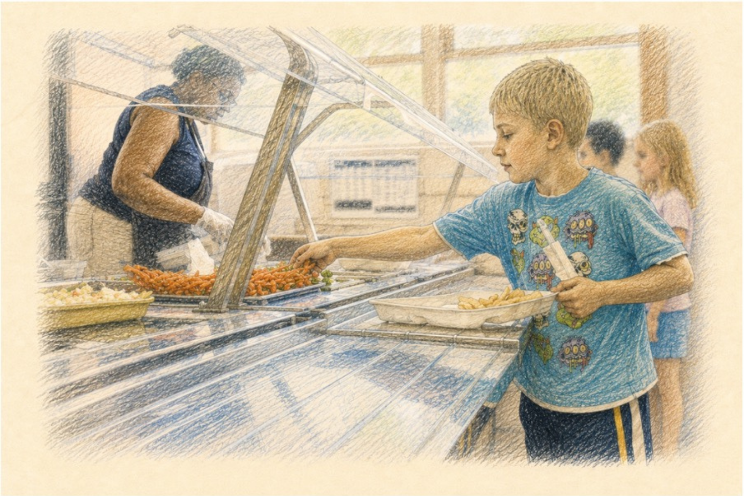 School Meals Examined: A Rule Works When Students Eat The Meals