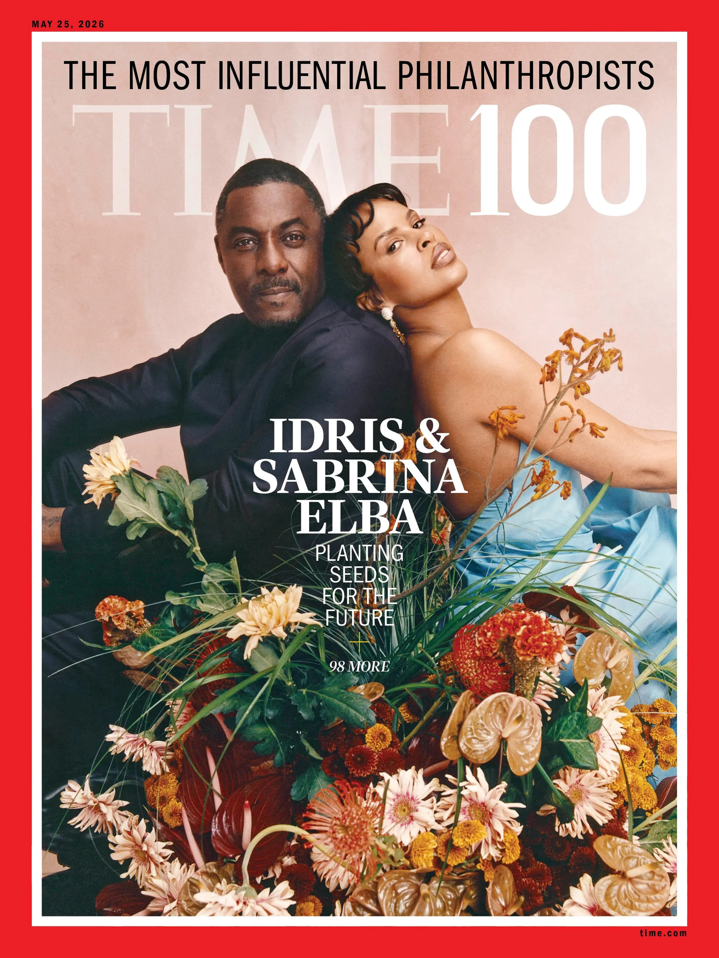 IDRIS & SABRINA ELBA FOR TIME100