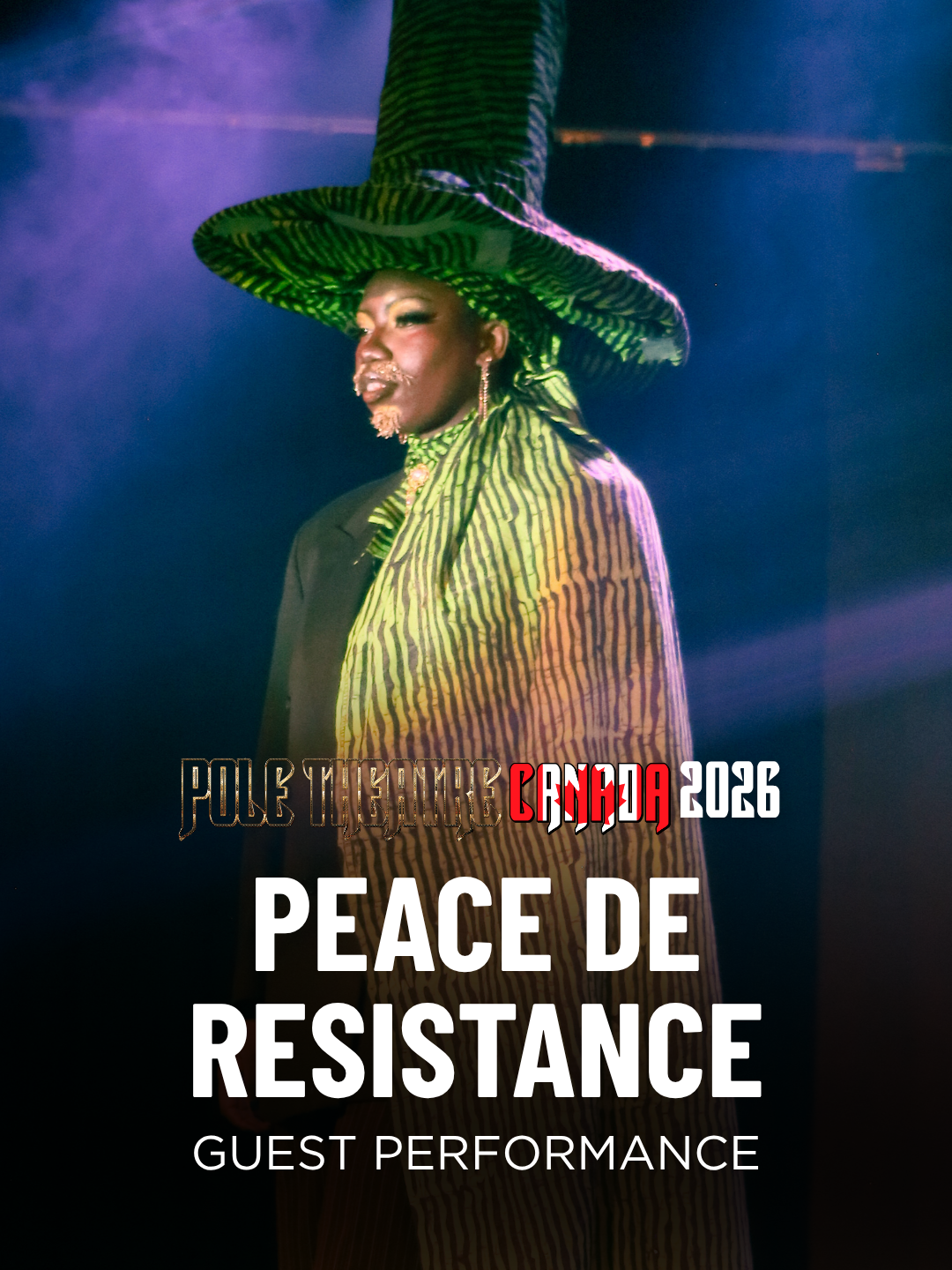 Peace De Resistance is the in-between of poetry and stillness. Sensuality and Deliverance.

Often decked in gold and jeweled tones, De Resistance reminds folks that Drag Kings are expensive royalty. Meant to walk with the dignity of resistance and re