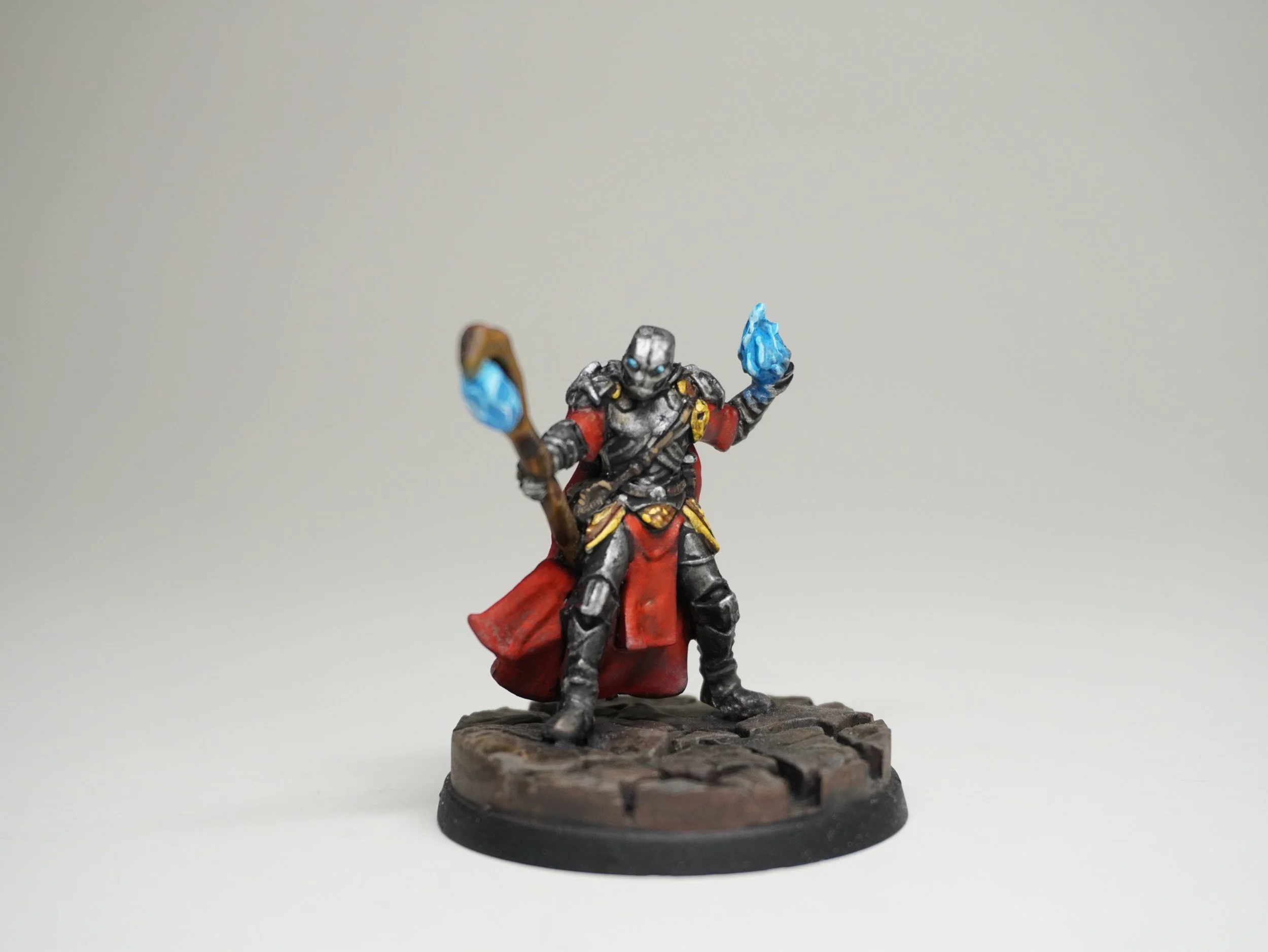 Battleguard Golem Magus (Reaper Miniatures).JPG