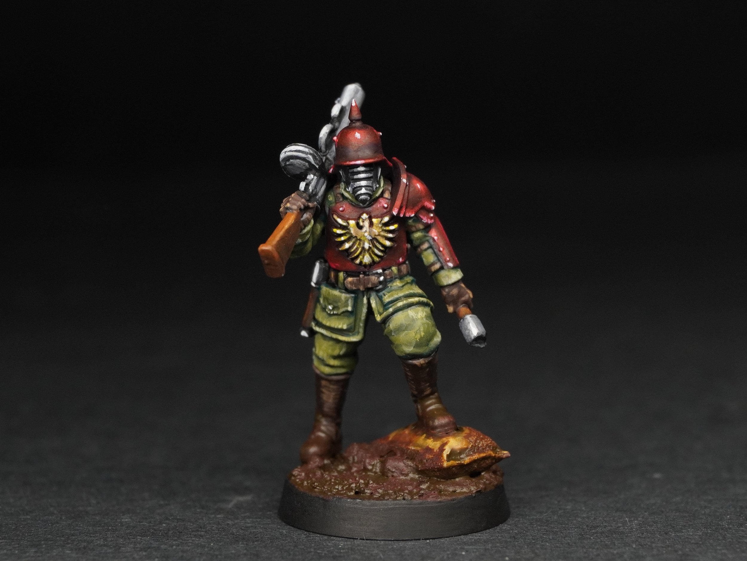 Enjoy the process. Advice for army painters.