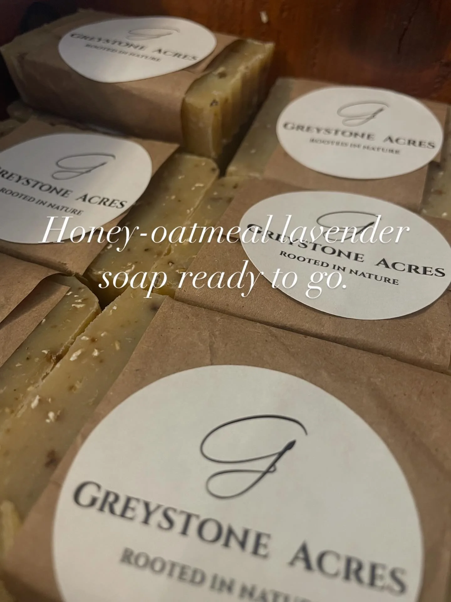 New batch ready to hit the market this weekend. All the best qualities for your skin from organic ingredients including Greystone's own honey and lavender.  #madeinelora #eloralocal #elorahandmade