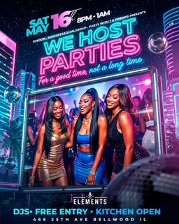 K Moon host Parties