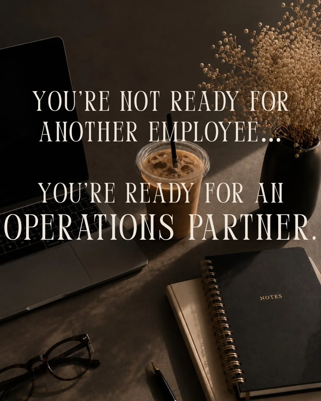 Your business shouldn&rsquo;t stop every time you step away.

That&rsquo;s where I come in.

As your Operations Partner, I help build the systems, organization, and client experience that keep your business running smoothly&mdash;so you can focus on 