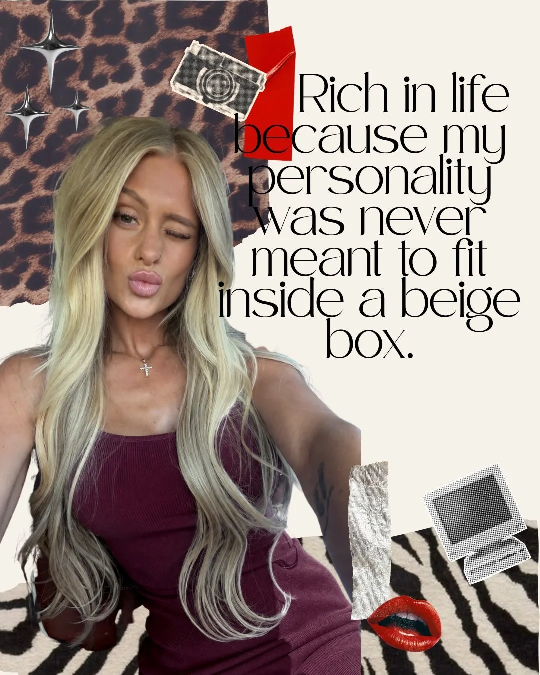 Rich in life&mdash;and I don&rsquo;t just mean the kind that shows up in a bank account. 🤍

Rich in freedom, people I love, work I&rsquo;m proud of, outfits I&rsquo;ll always find a reason to buy, and everyday moments that mean everything.

Sometime