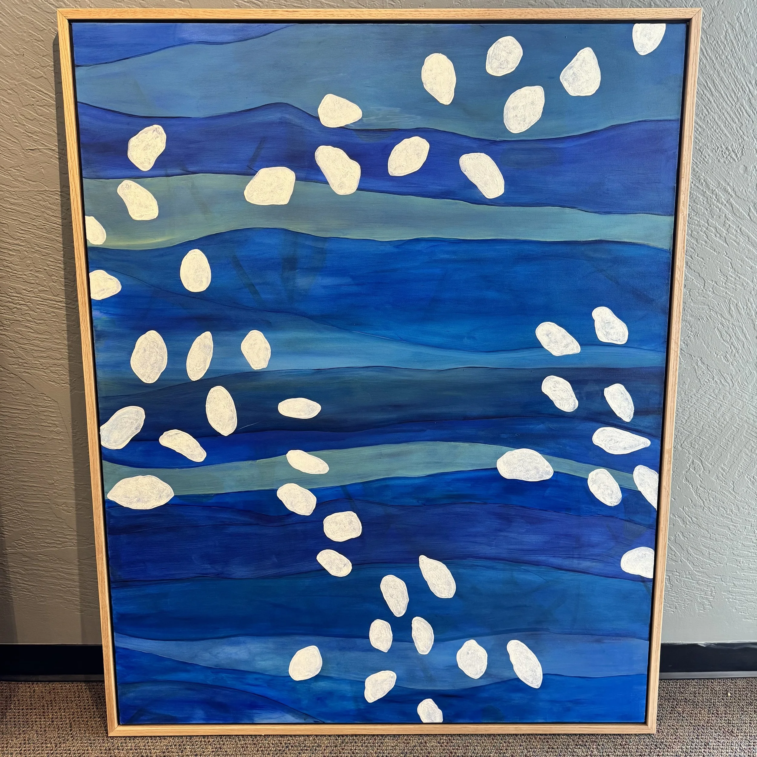 "Pussy Willow" | Oil on canvas | 48" x 60" | $1700 | On display at Nordic Spaces 