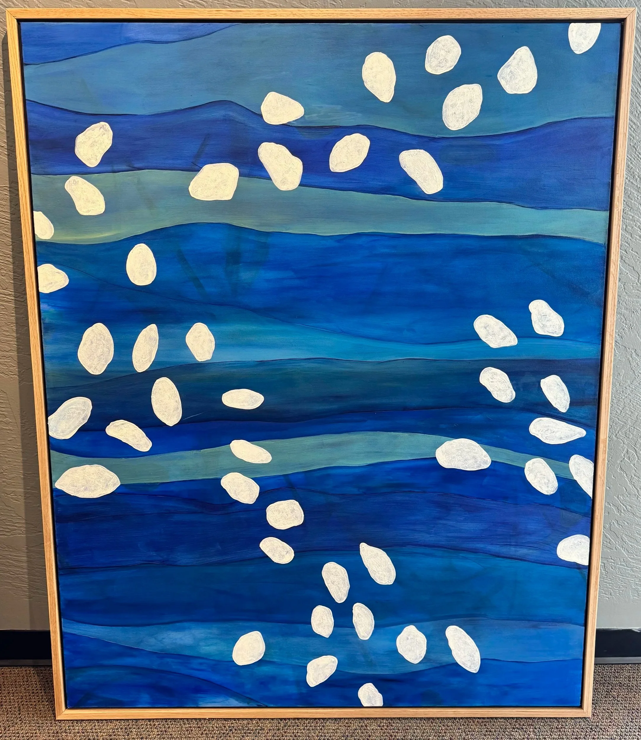 "Pussy Willow" | Oil on canvas | 48" x 60" | $1700 | On display at Nordic Spaces 