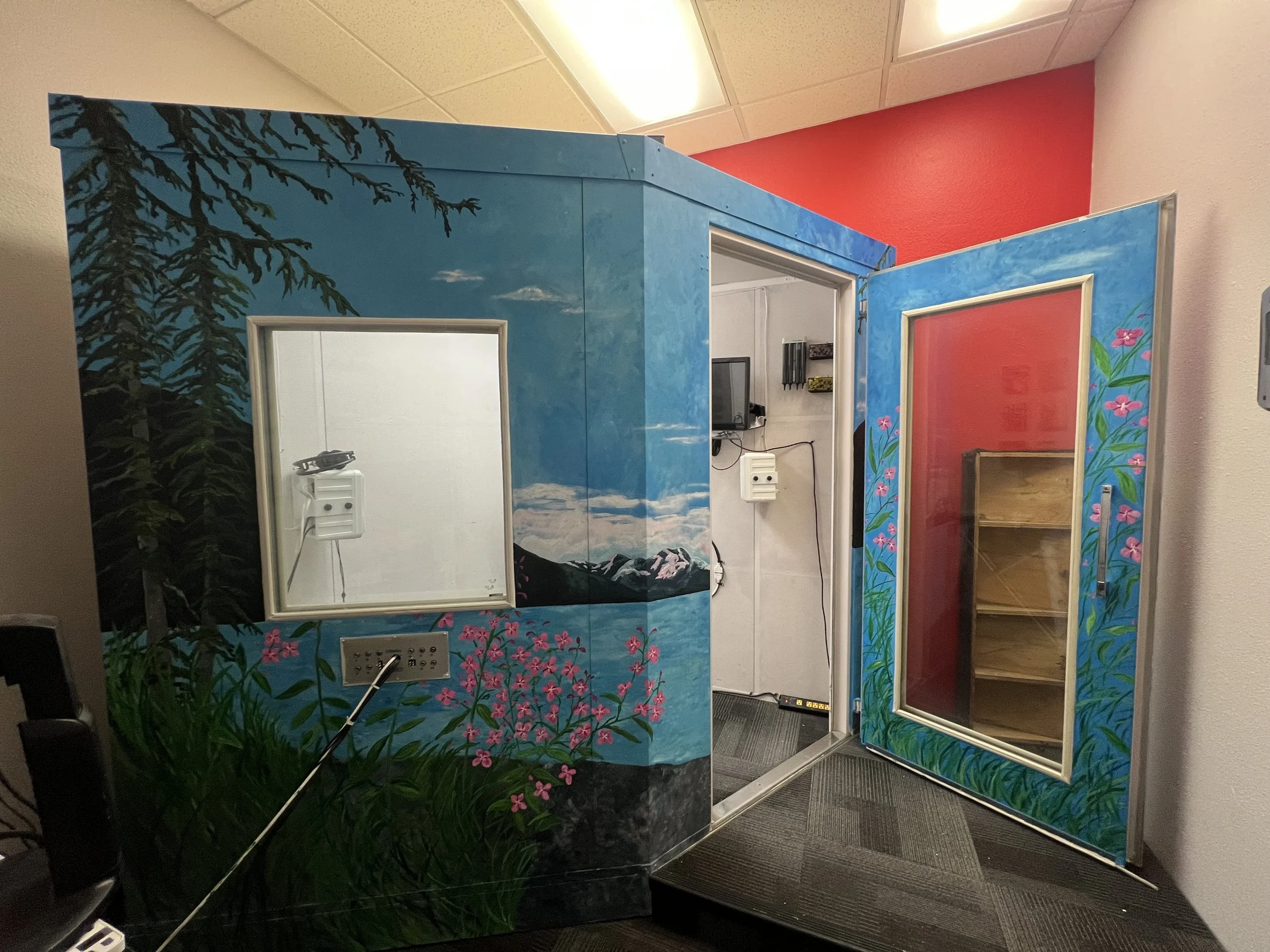 Kenai Lake - hearing booth (decommissioned) 