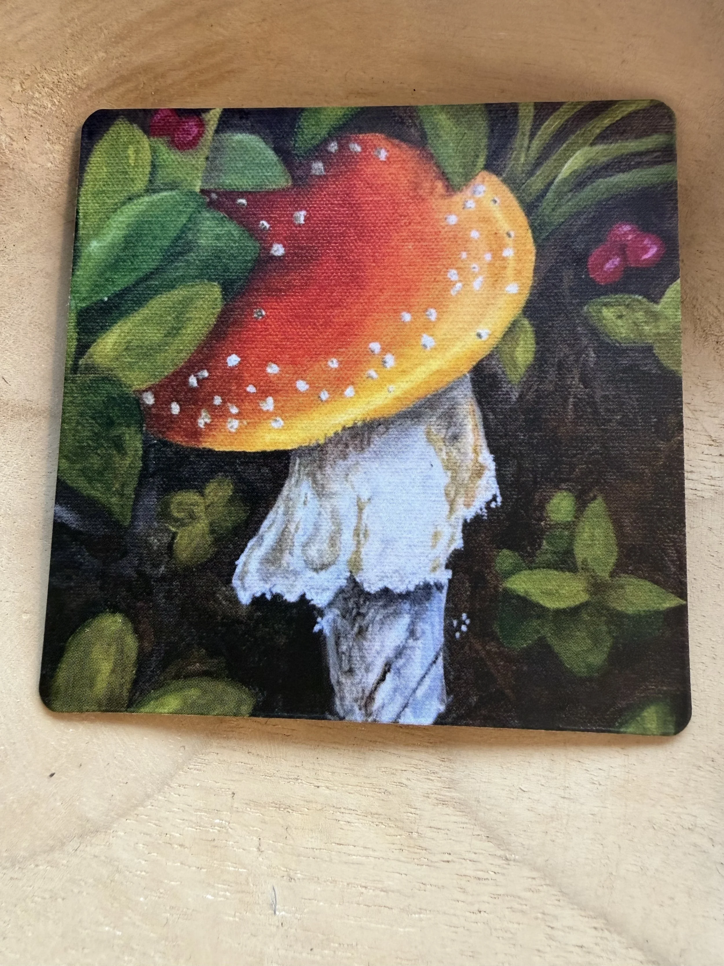 Byers Lake Amanita Printed Magnet