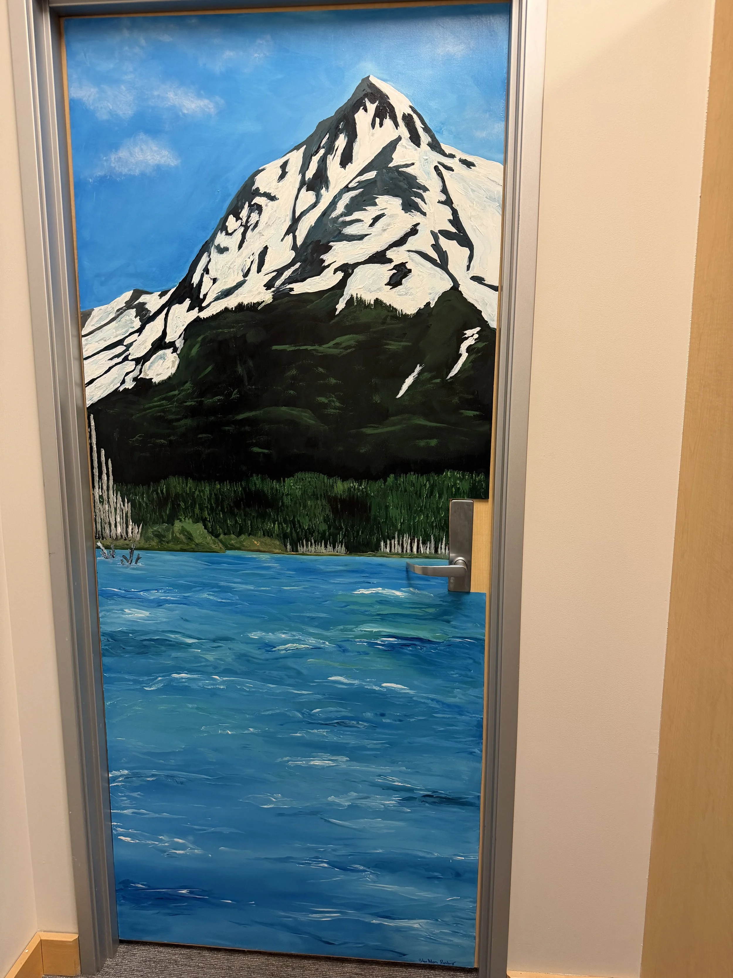 Mountain Lake door - Alaska Hearing and Tinnitus Center