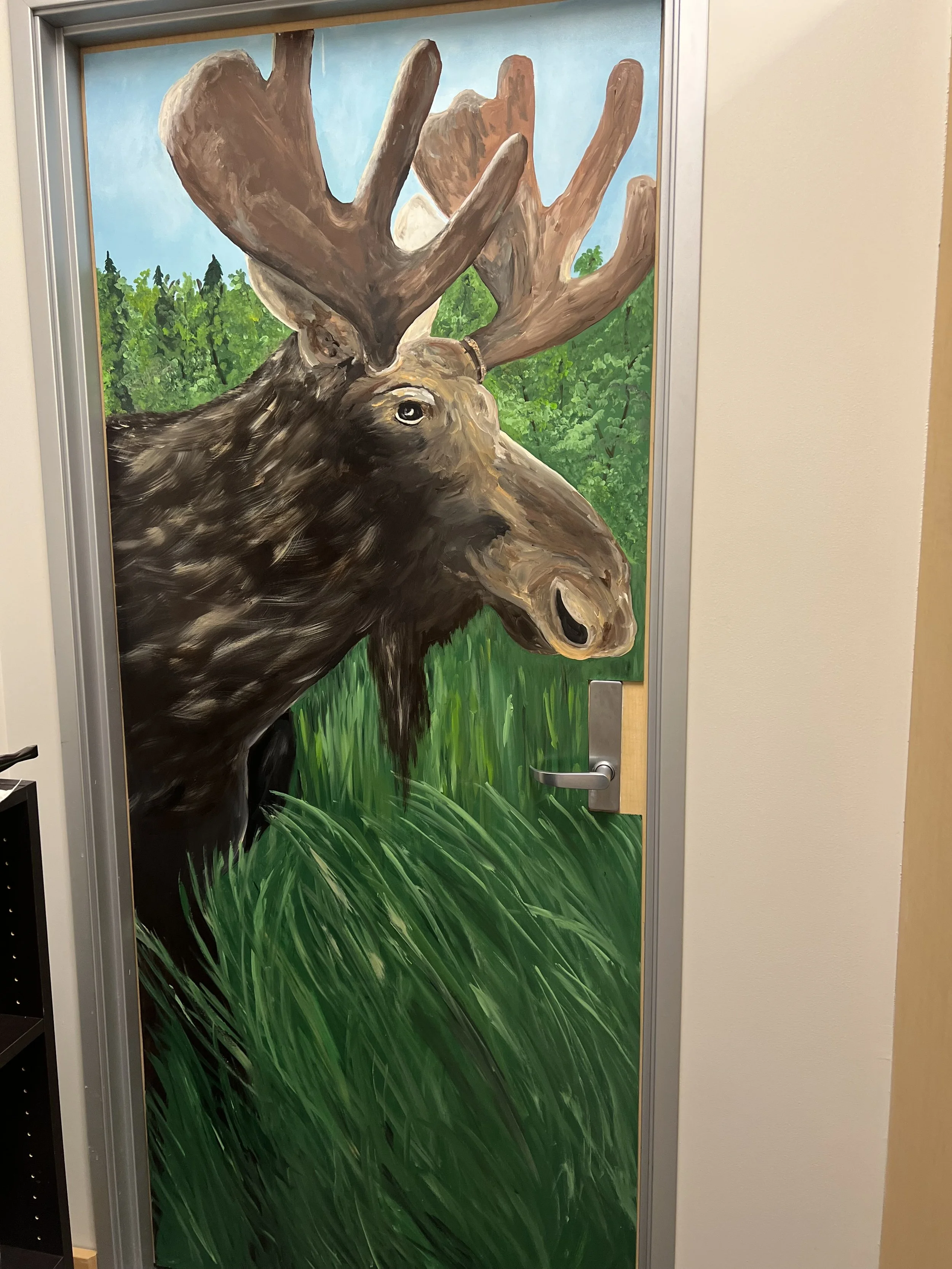 Moose door - Alaska Hearing and Tinnitus Center
