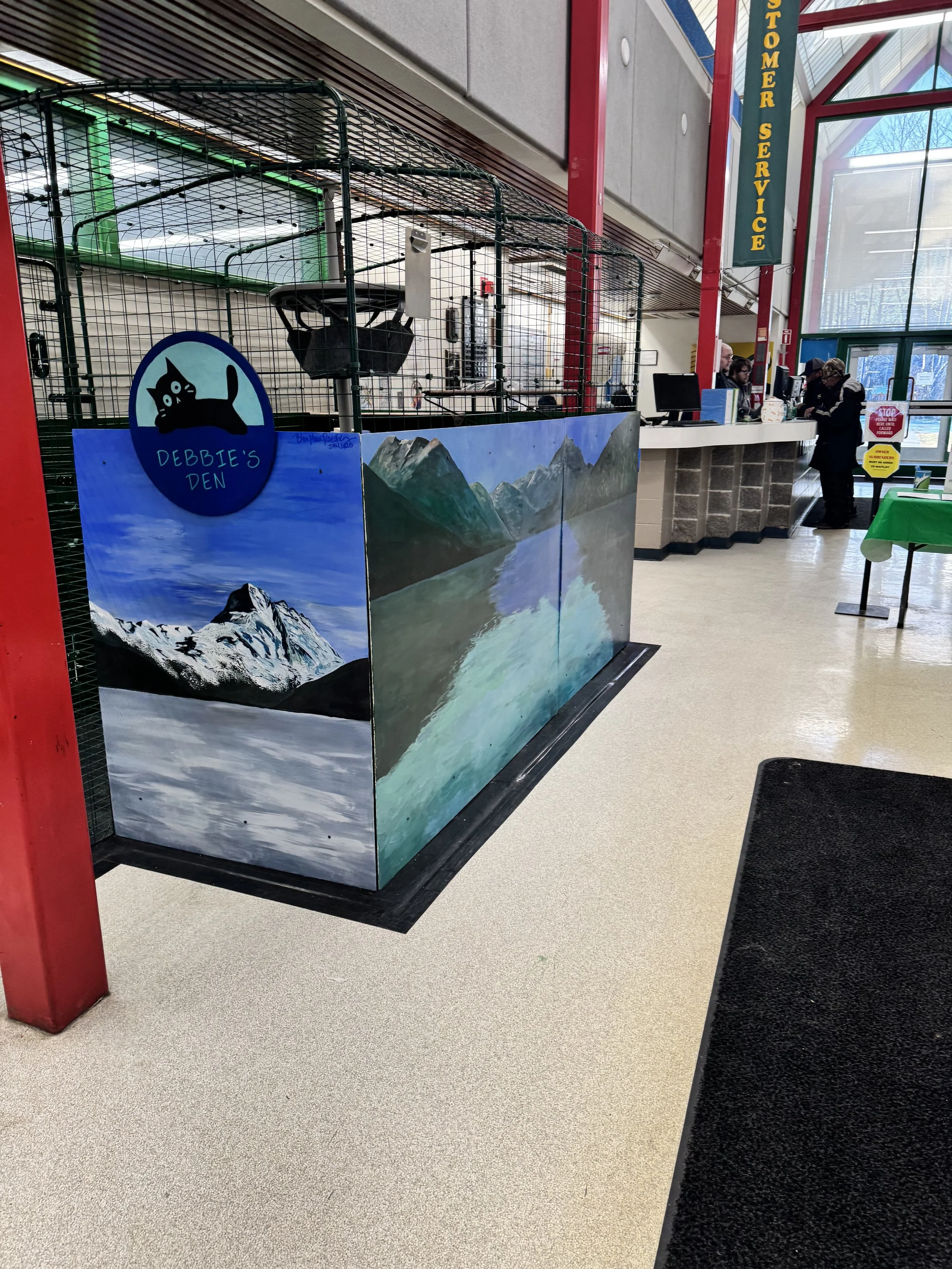 Eklutna Lake Seasons - Debbie's Den at Animal Care and Control 