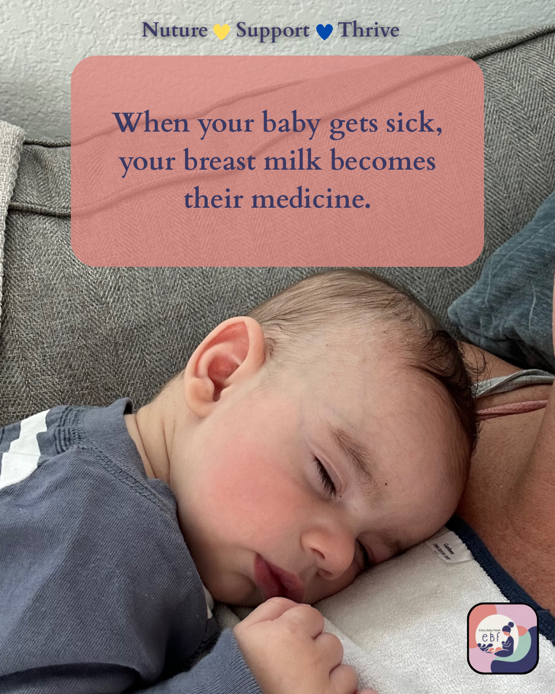 When Your Kids Get Sick: The Extraordinary Power of Breast Milk