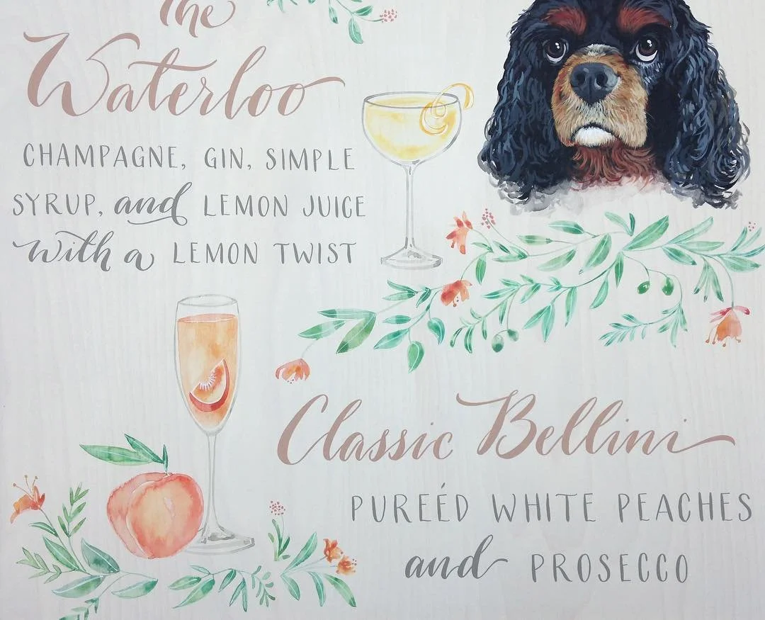 These to adorable pups were a favorite from the year! Photo 2 of 2. Wheezy and Waterloo @waterloointhecity were the most handsome #cavalierkingcharlesspaniel EVER and they did a rather fabulous job featuring yummy #cocktails during #cocktailhour  Thi