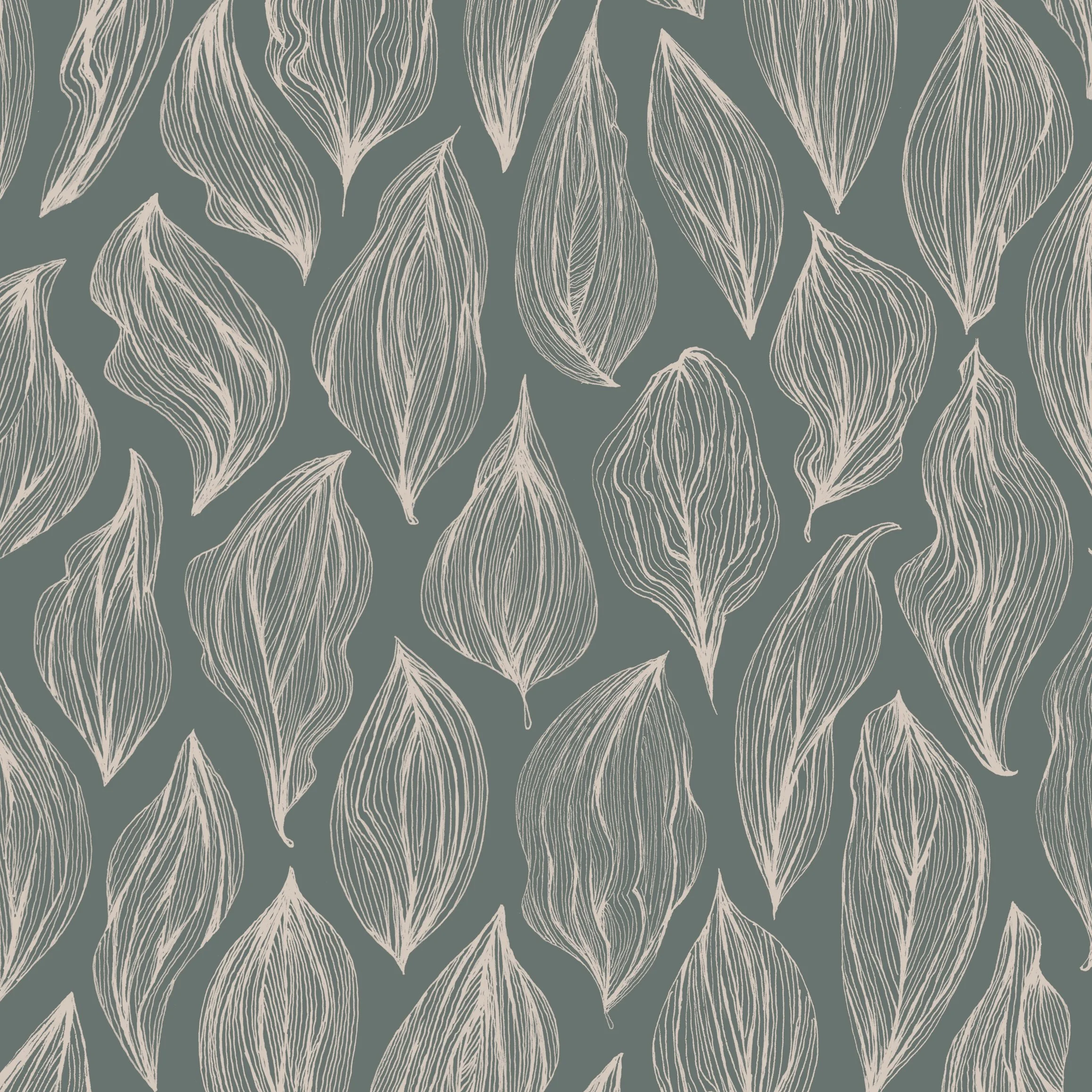 Delicate Veined Leaves