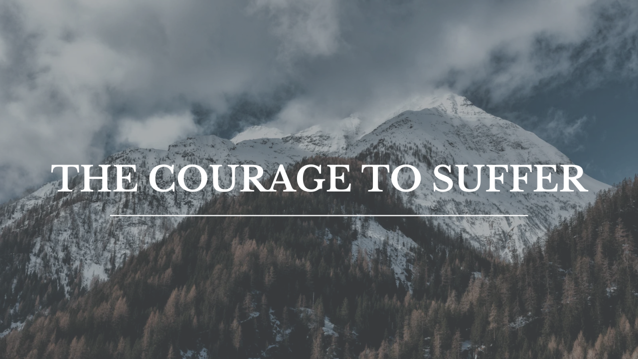 The Courage to Suffer: Healing from Religious Trauma