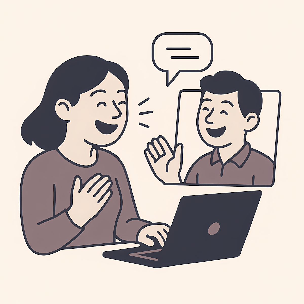 Connect and Chat: 