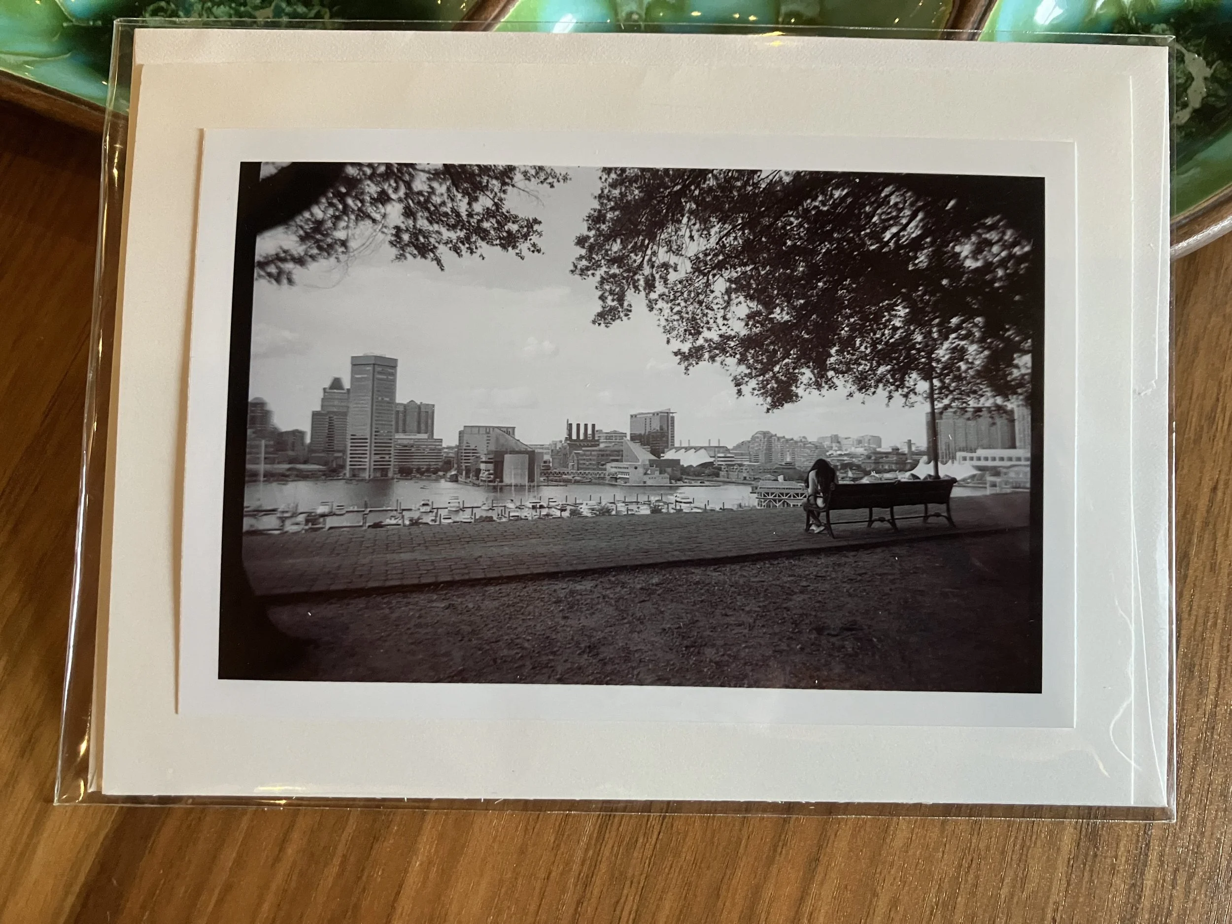 "Fed Hill Chill" Blank Greeting Card