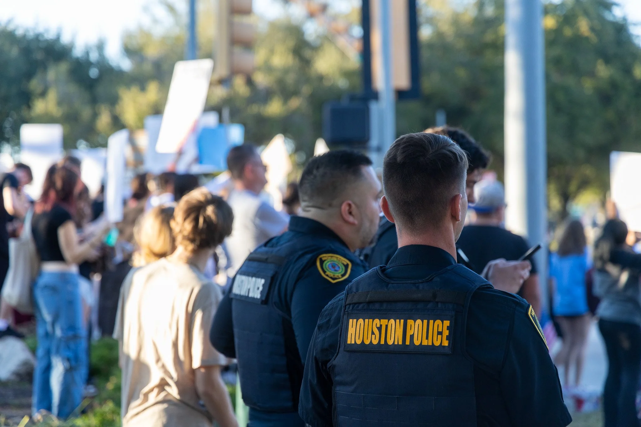 Kingwood High School Student Detained After Assaulting Officer During Protest