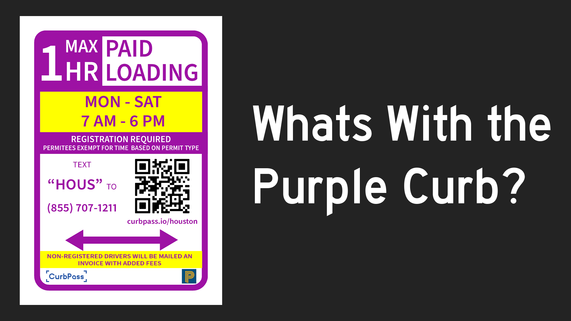 Whats Up With The Purple Curbs In Downtown and Midtown