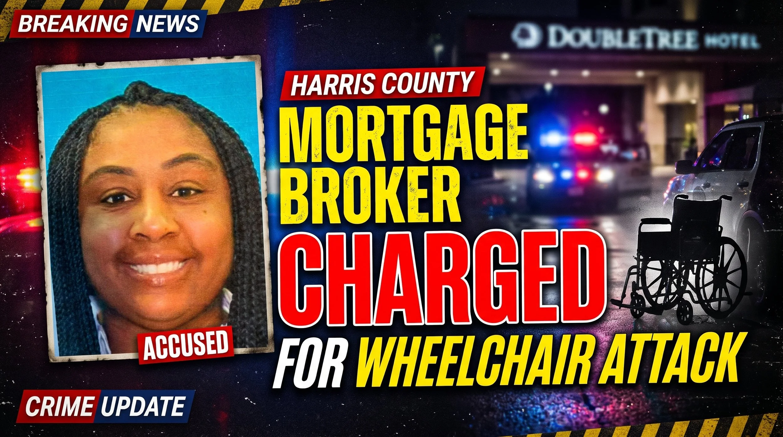 Harris County mortgage broker charged with injuring ex-husband who uses wheelchair; activists urge license scrutiny