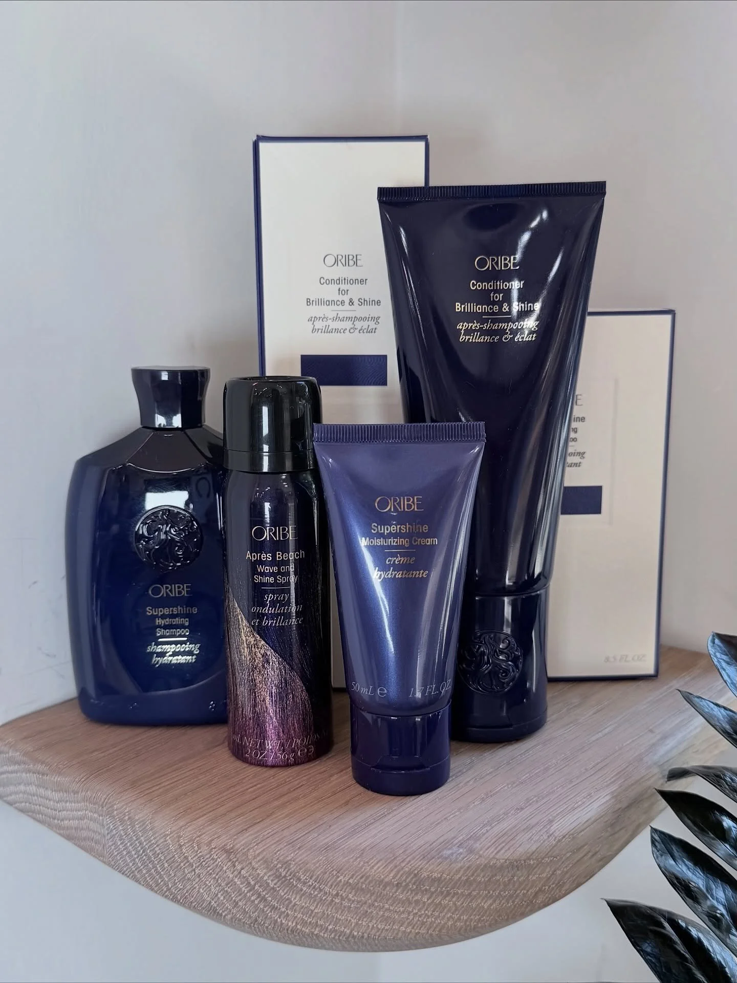 Why We Choose Oribe (along with Milbon) 
Two leaders in luxury haircare &mdash; and two brands we trust with every blonde, brunette, and extension client.

Why Oribe:
&bull; Keratin + extension safe &mdash; no heavy oils or fillers.
&bull; Next-level