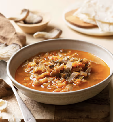 Oyster Mushroom Soup