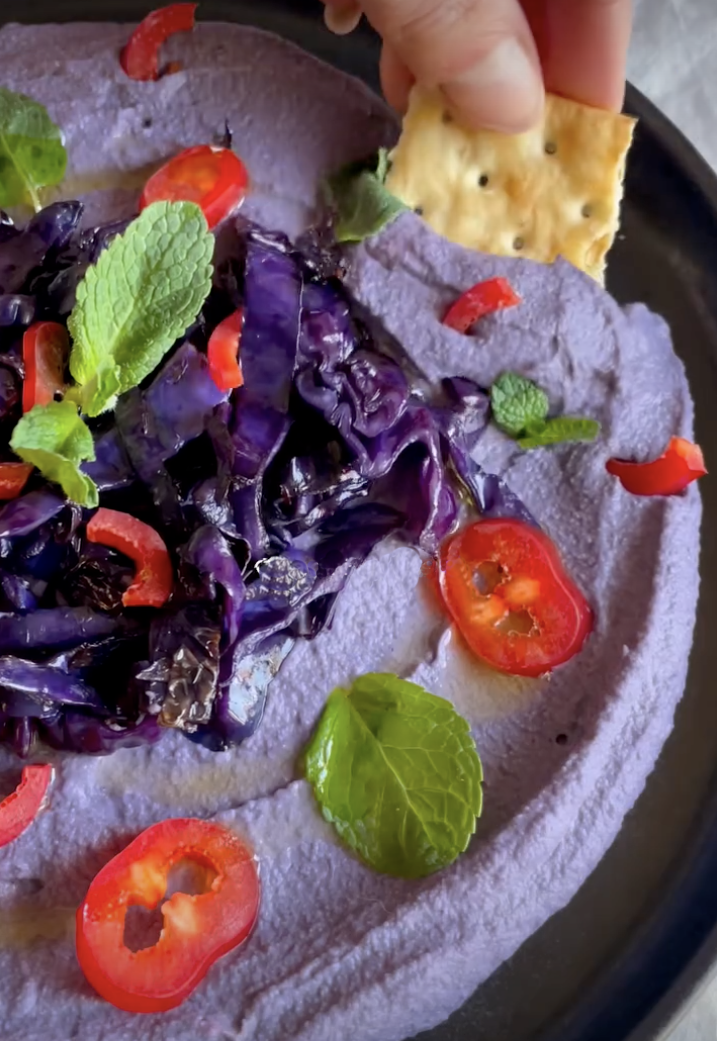 Royal Cabbage Hummus