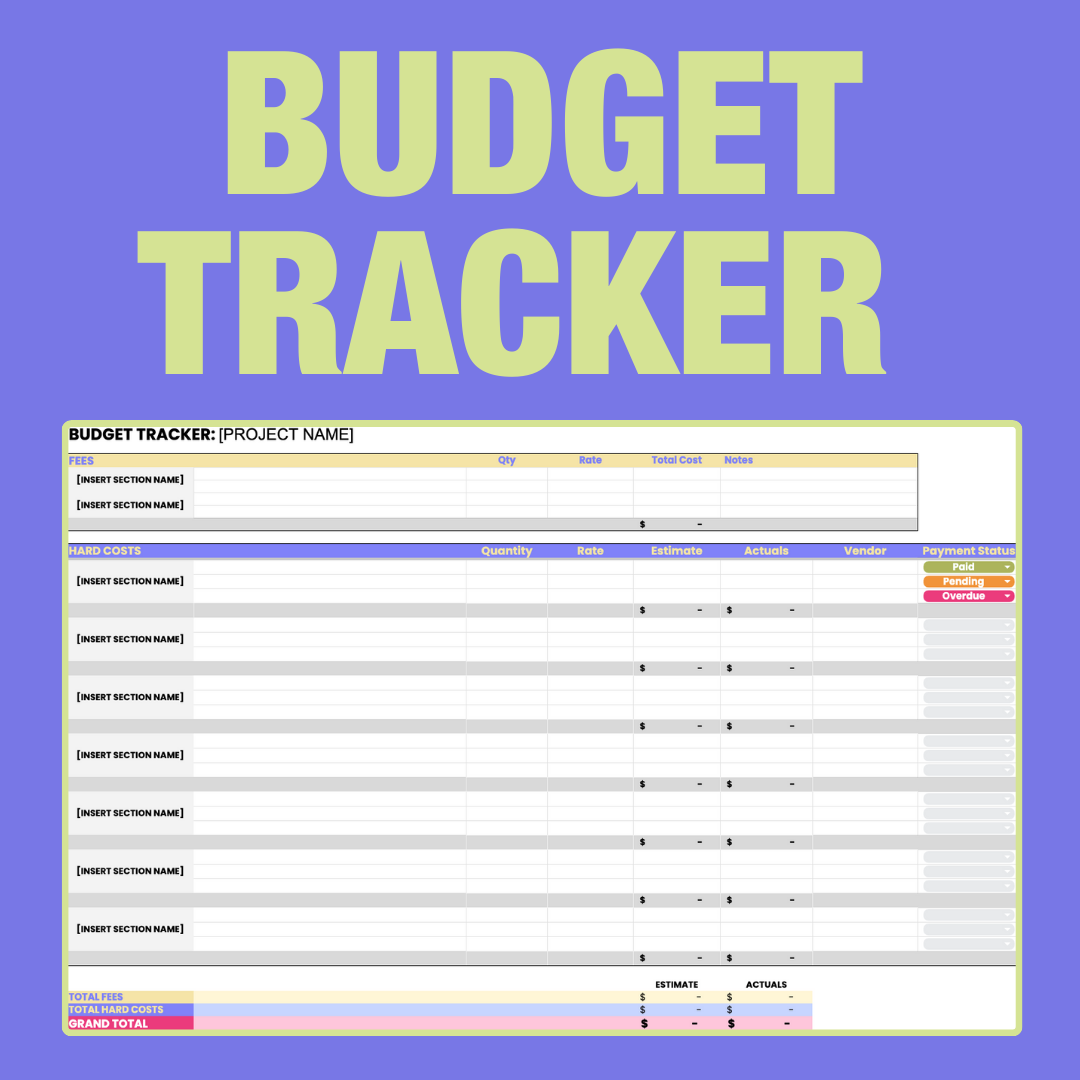 BUDGET TRACKER