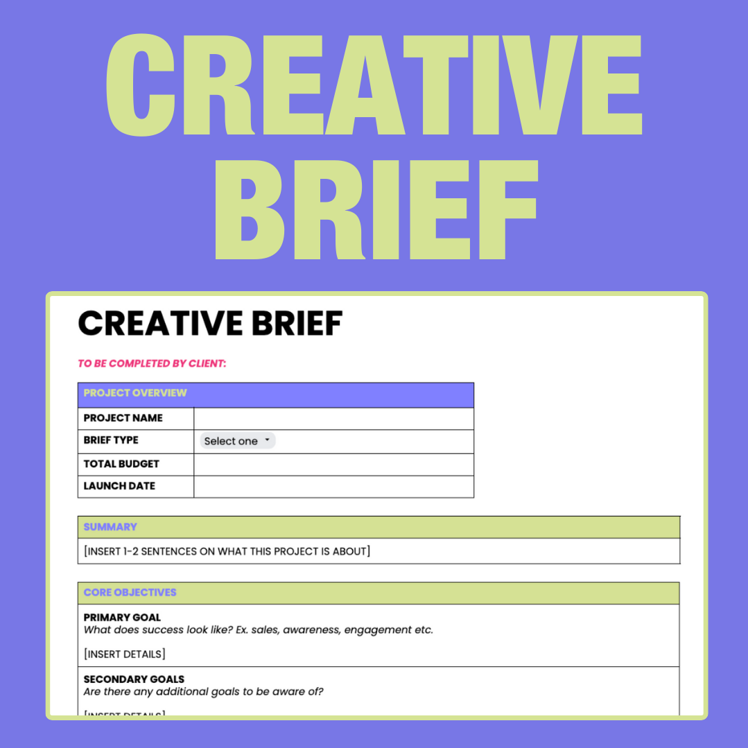 CREATIVE BRIEF