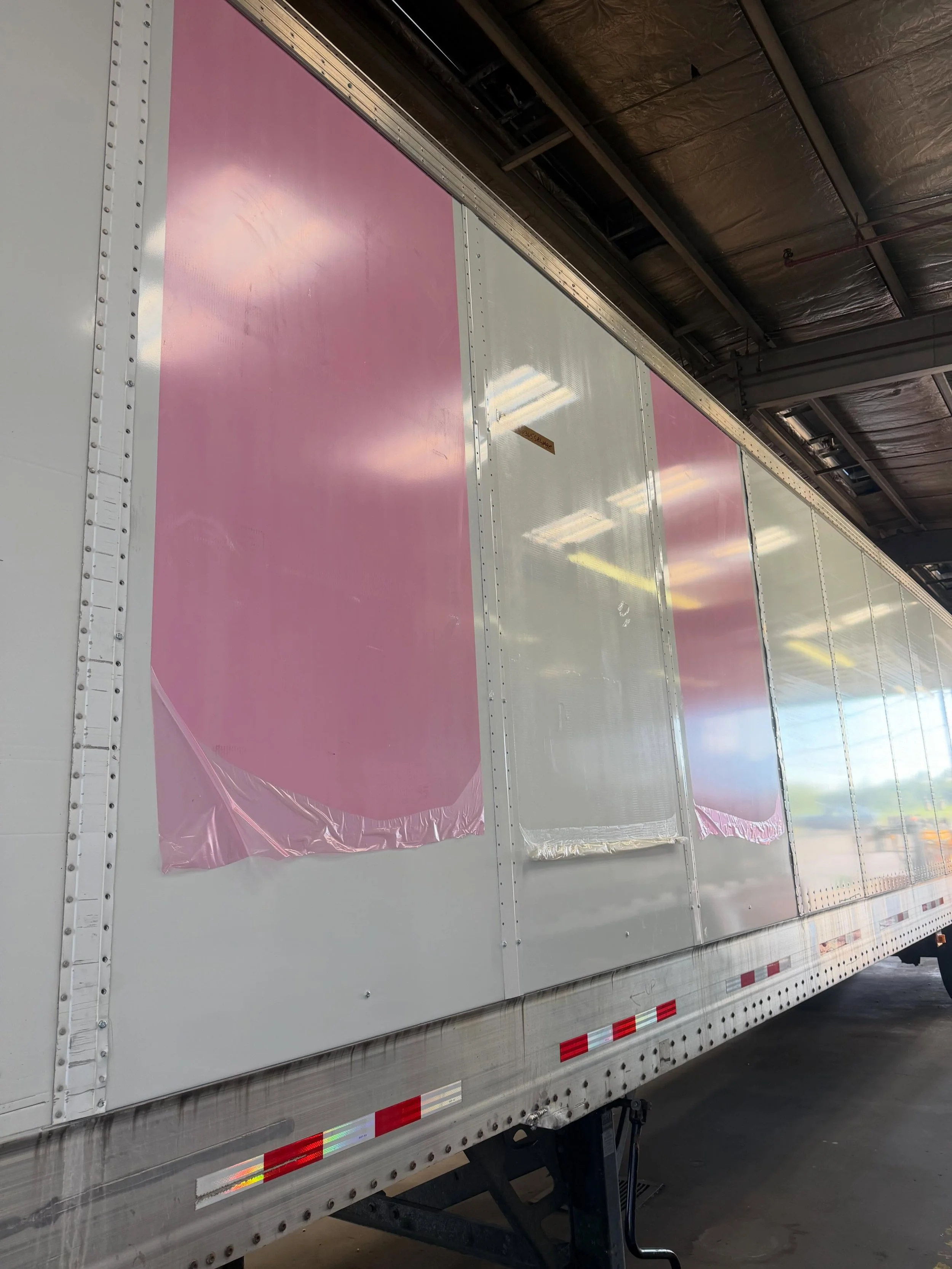 Trailer panel replacement
