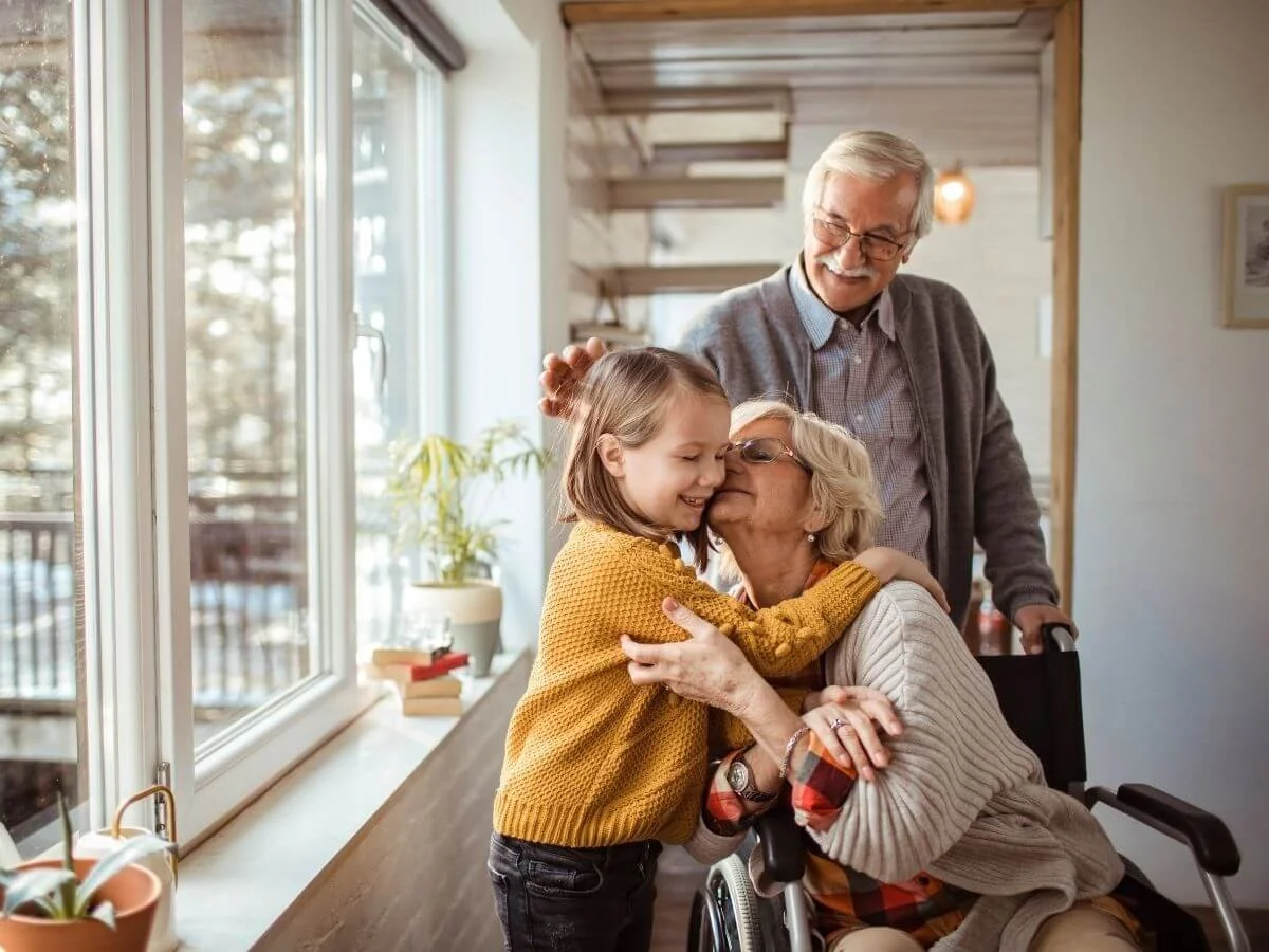 Grandparents with Grandchild