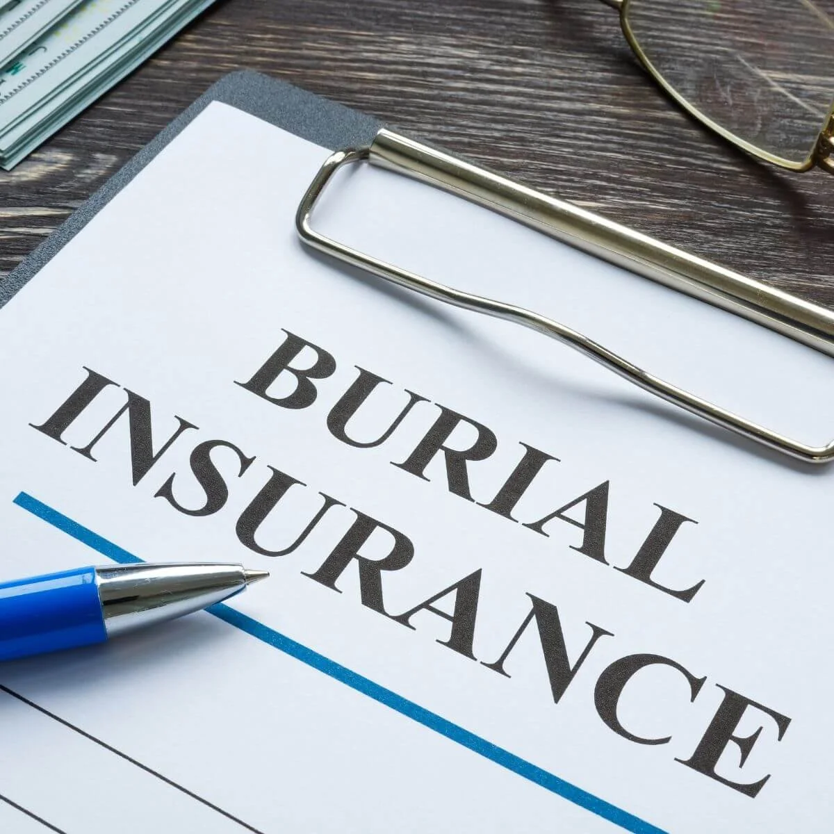 Burial Insurance Clipboard