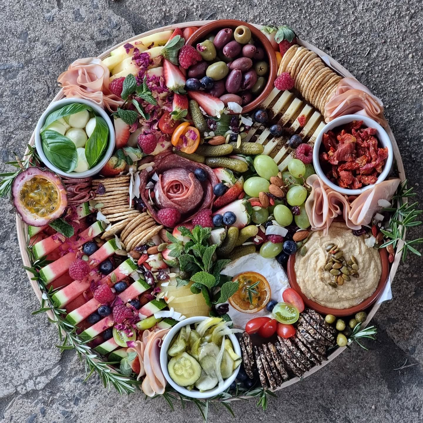 Spring is in the air

Longer days, brighter colours, and tables made for sharing &mdash; it&rsquo;s the season for grazing. Fresh fruit, local cheese, cured meats, dips, and all the extras that make gathering together effortless and beautiful.

Our g