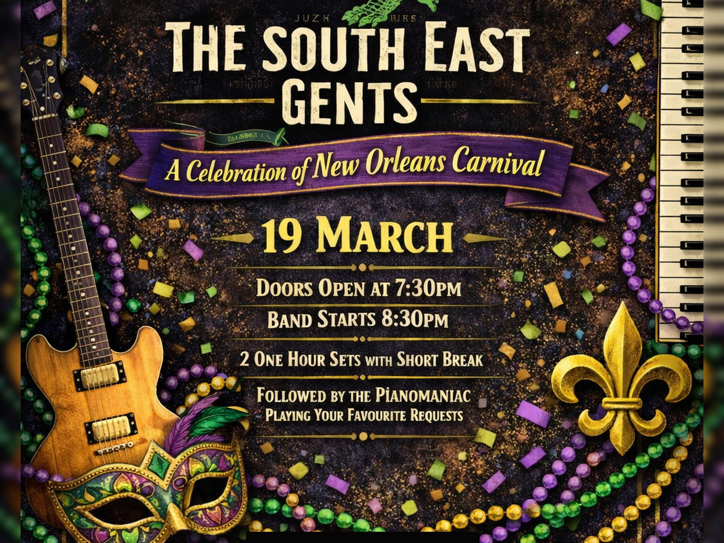 SOUTH EAST GENTS NEW ORLEANS CARNIVAL