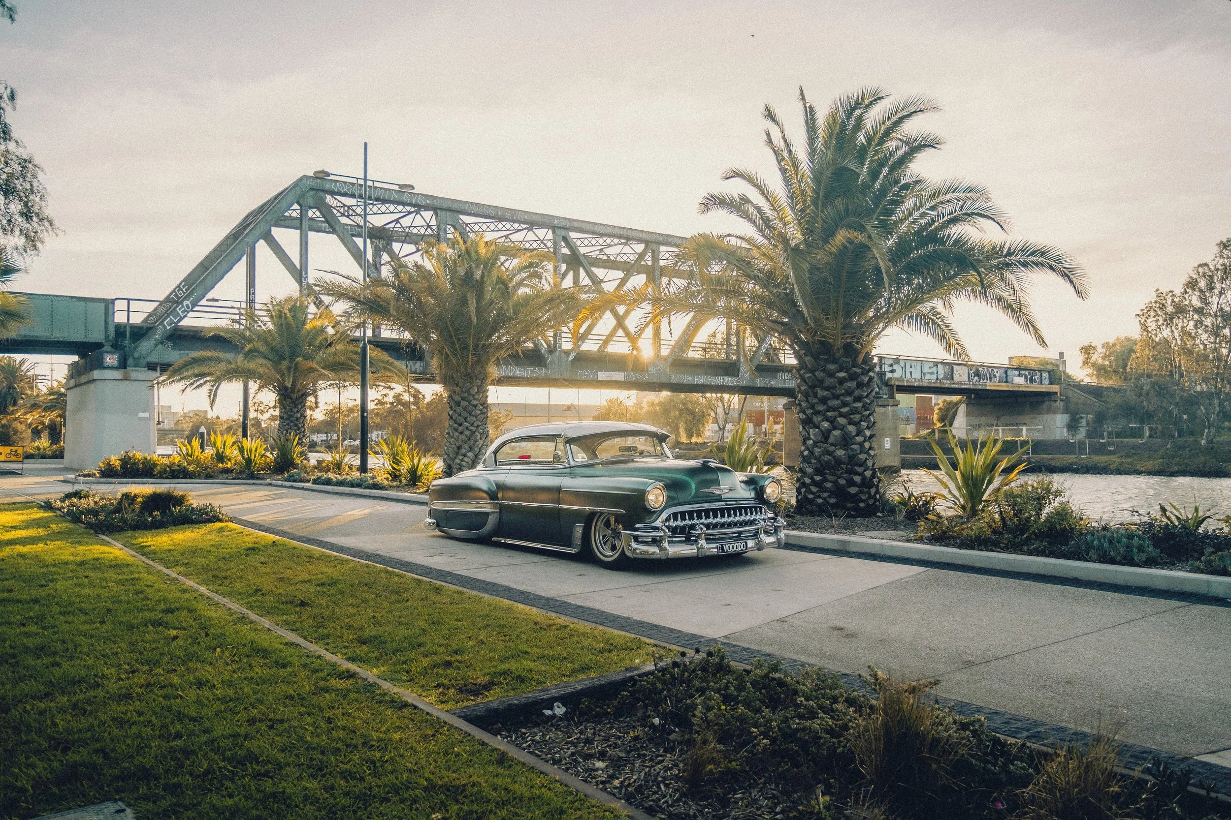 1953 Chevrolet Bel Air + 1964 Chevrolet Impala