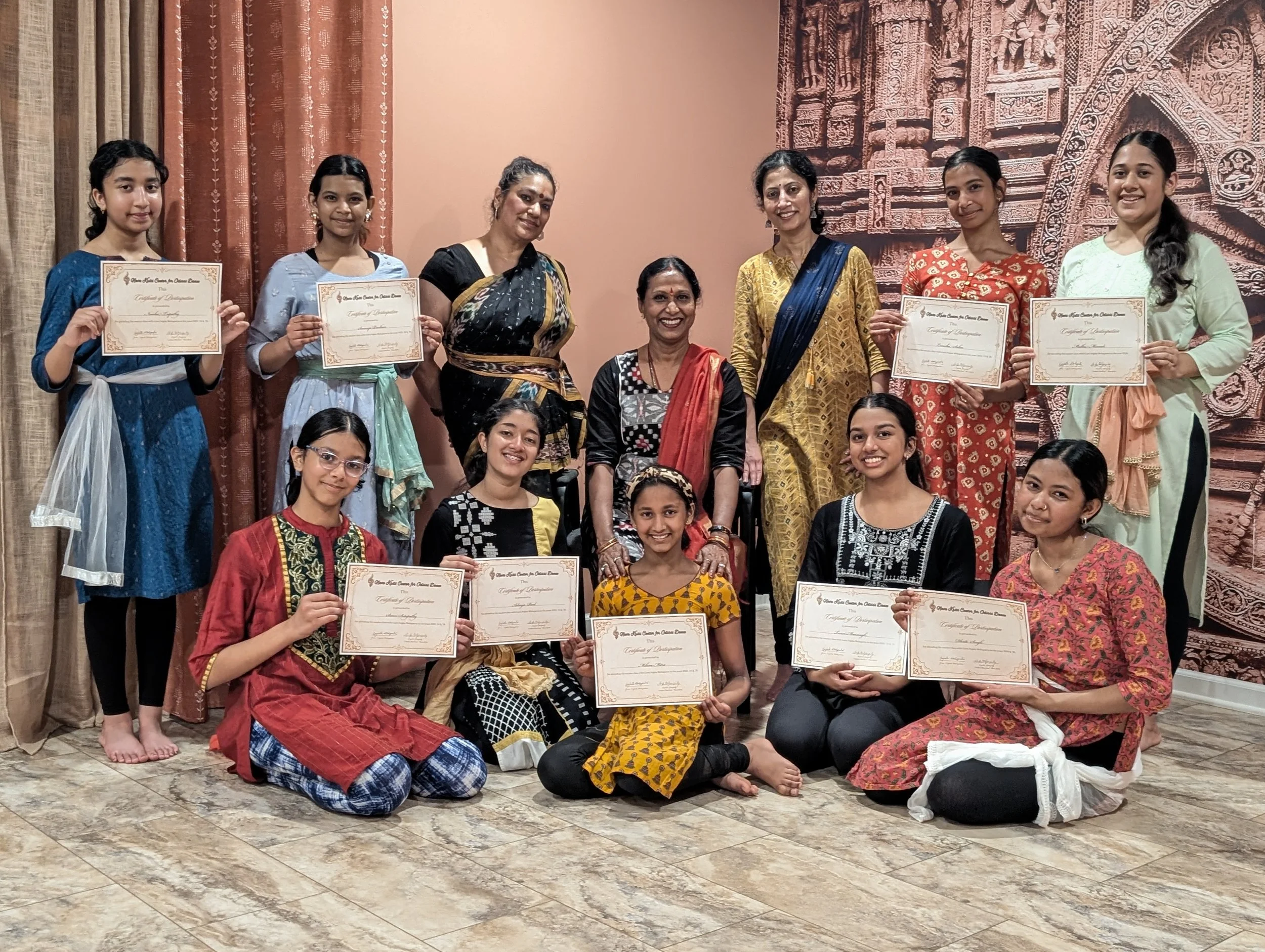 Dr. Sujata Mohapatra with NavaKriti Students