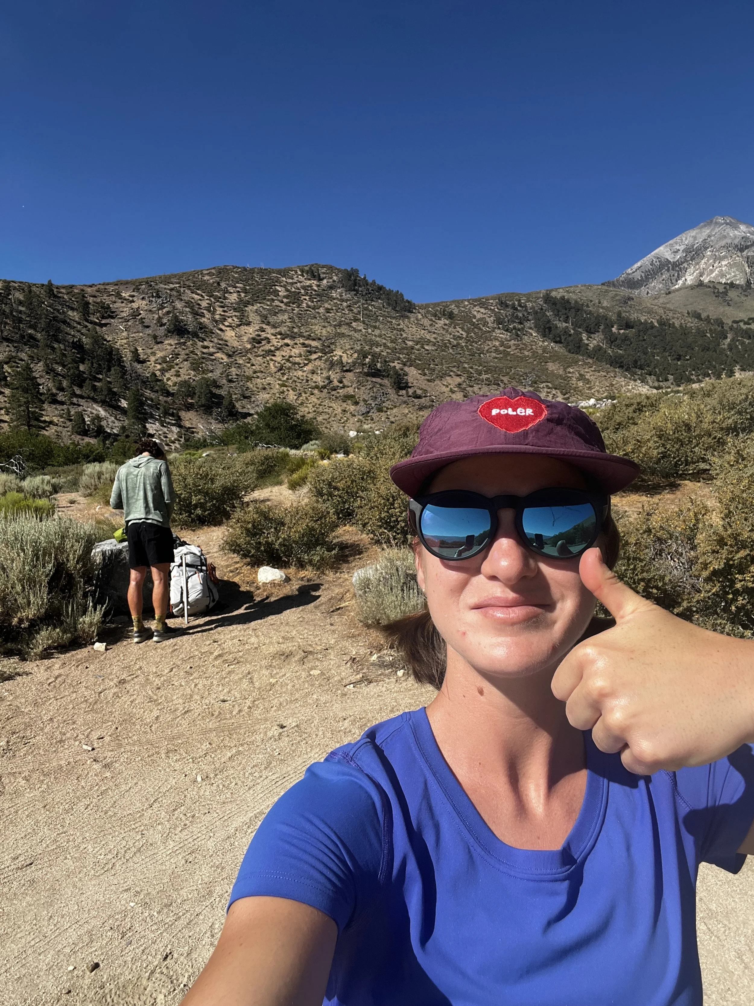 Baxter Pass trailhead.